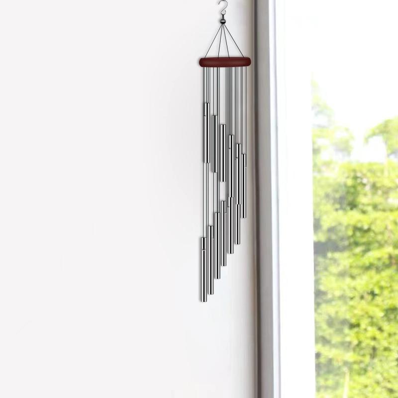 1Pc Aluminum Wind Chimes 12 Pipe