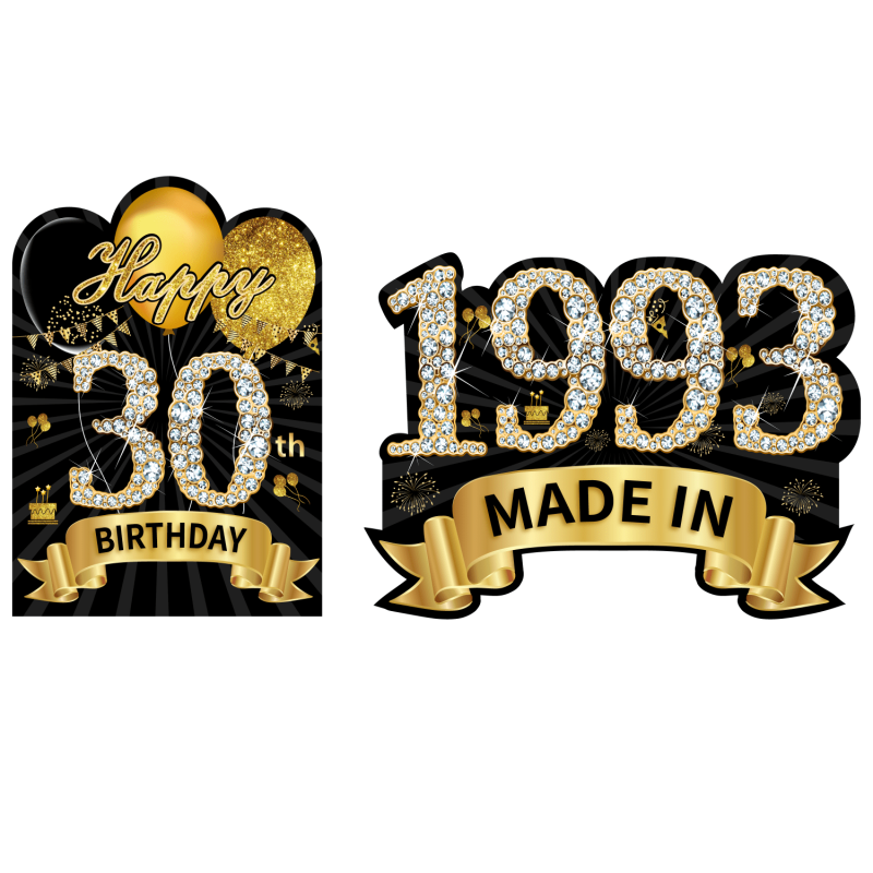 60th Birthday Yard Signs Decorations - Happy 60th Birthday & In 1963 Lawn Sign