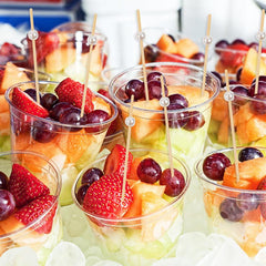 100pcs Disposable Cake Dessert Cocktail Sticks Fruit Picks