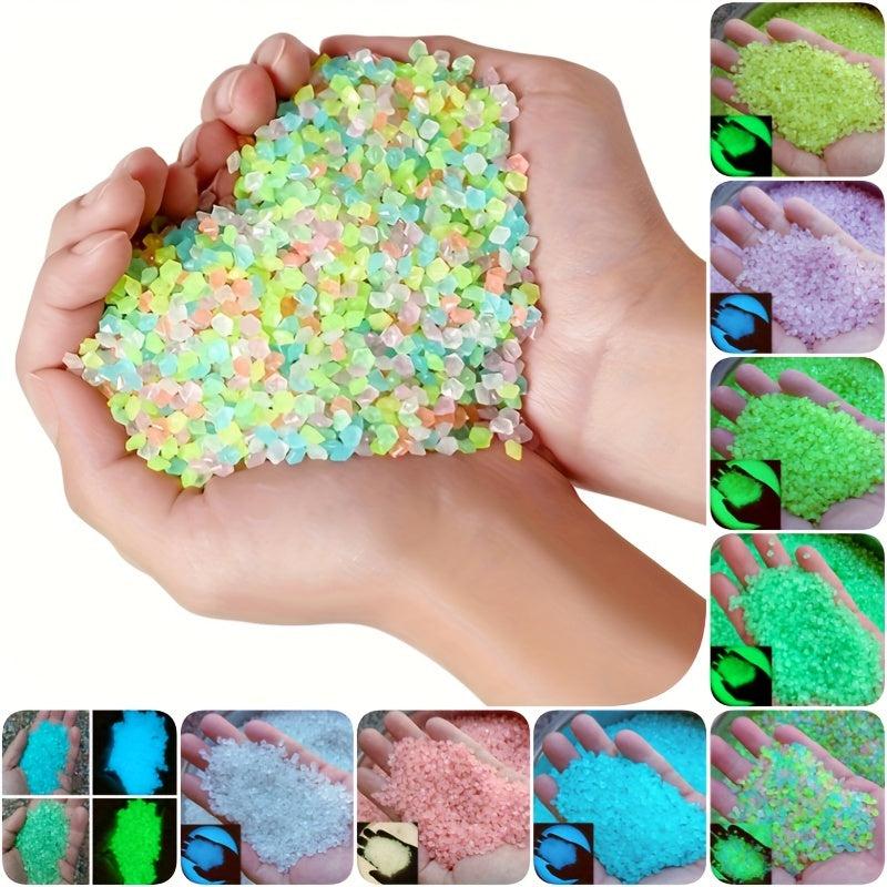 2000 Glow Stones 50g Fluorescent Particles for Magical Aquarium or Landscape