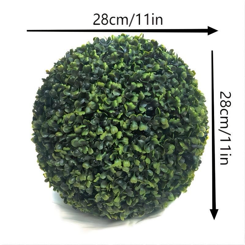 1pc Artificial Boxwood Ball 27 35 Backyard Balcony Garden Decoration