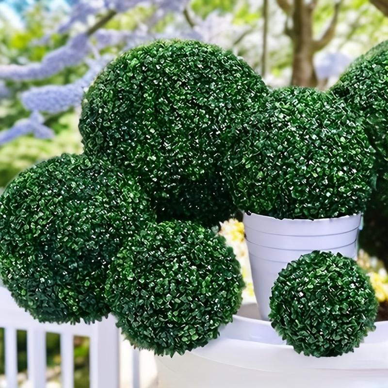 1pc Artificial Boxwood Ball 27 35 Backyard Balcony Garden Decoration