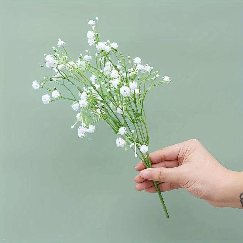 2 Bunches Real Touch Artificial Baby's Breath Flowers
