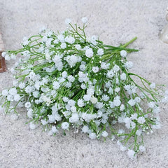 2 Bunches Real Touch Artificial Baby's Breath Flowers