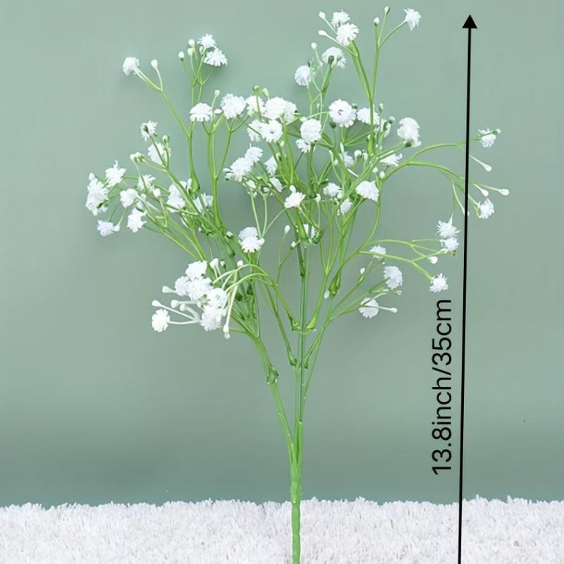 2 Bunches Real Touch Artificial Baby's Breath Flowers