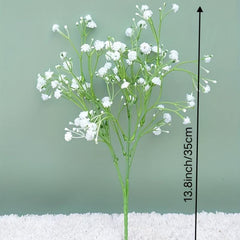 2 Bunches Real Touch Artificial Baby's Breath Flowers