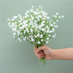 2 Bunches Real Touch Artificial Baby's Breath Flowers