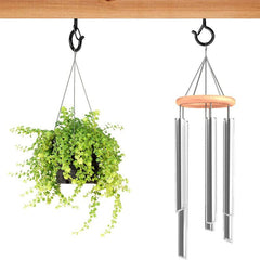Hanger Hooks Screw for Outdoor String Lights Safety Buckle Cup Eye Hook