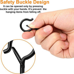 Hanger Hooks Screw for Outdoor String Lights Safety Buckle Cup Eye Hook