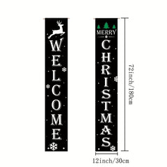 Halloween Gothic Mansion Banners Skull Hanging Banners