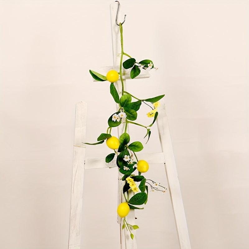 1pc Artificial Flower 59 94 Cm Lemon Flower Vine for Outdoor Decor