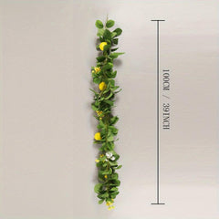 1pc Artificial Flower 59 94 Cm Lemon Flower Vine for Outdoor Decor