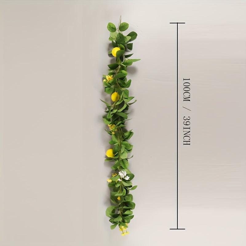 1pc Artificial Flower 59 94 Cm Lemon Flower Vine for Outdoor Decor