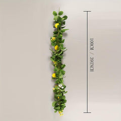 1pc Artificial Flower 59 94 Cm Lemon Flower Vine for Outdoor Decor