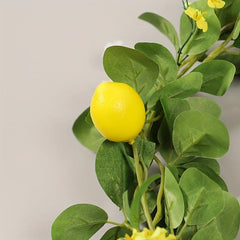 1pc Artificial Flower 59 94 Cm Lemon Flower Vine for Outdoor Decor