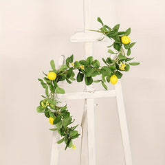 1pc Artificial Flower 59 94 Cm Lemon Flower Vine for Outdoor Decor