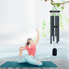 6 Tube Memorial Wind Chime for Outdoor Space Enhancement