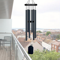 6 Tube Memorial Wind Chime for Outdoor Space Enhancement