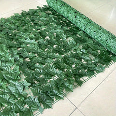 Artificial Ivy Leaf Privacy Hedge Fence for Home Garden Balcony Decoration