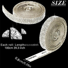 Crystal Tape for Christmas Ornaments Birthday Parties Home