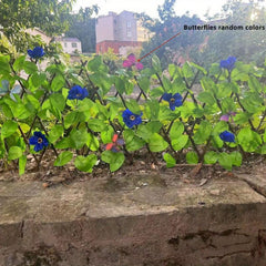 Hedge Log Pole High Simulation Flower Fence Yard Decoration