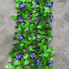 Hedge Log Pole High Simulation Flower Fence Yard Decoration