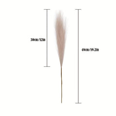 10pcs Artificial Pampas Grass for Home Wedding Decor