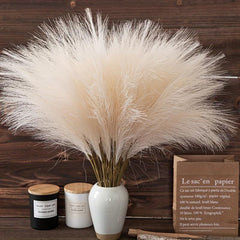 10pcs Artificial Pampas Grass for Home Wedding Decor