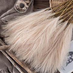 10pcs Artificial Pampas Grass for Home Wedding Decor