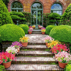 8 UV Resistant Artificial Flowers for Outdoor Decor