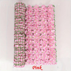 1pc Embroidery Ball Flower For Artificial Hedge Fence Decoration