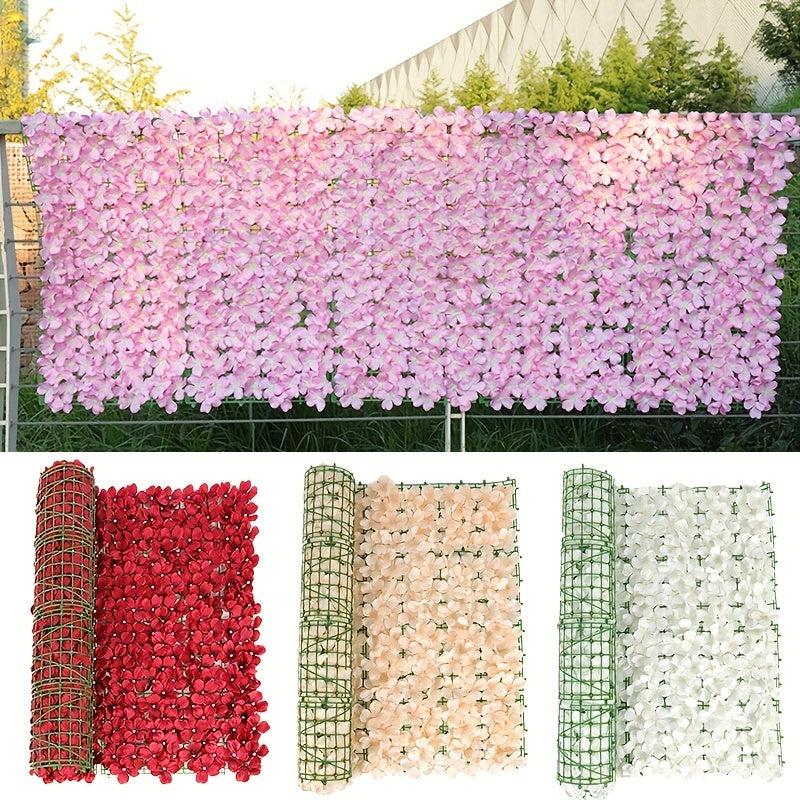 1pc Embroidery Ball Flower For Artificial Hedge Fence Decoration