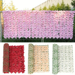 1pc Embroidery Ball Flower For Artificial Hedge Fence Decoration