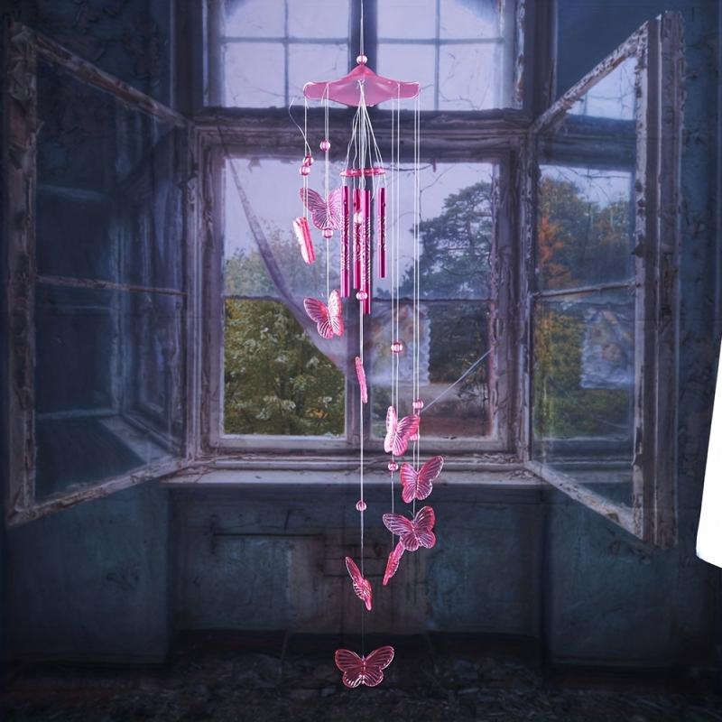 Butterfly Bell Wind Chime for Outdoor Decor