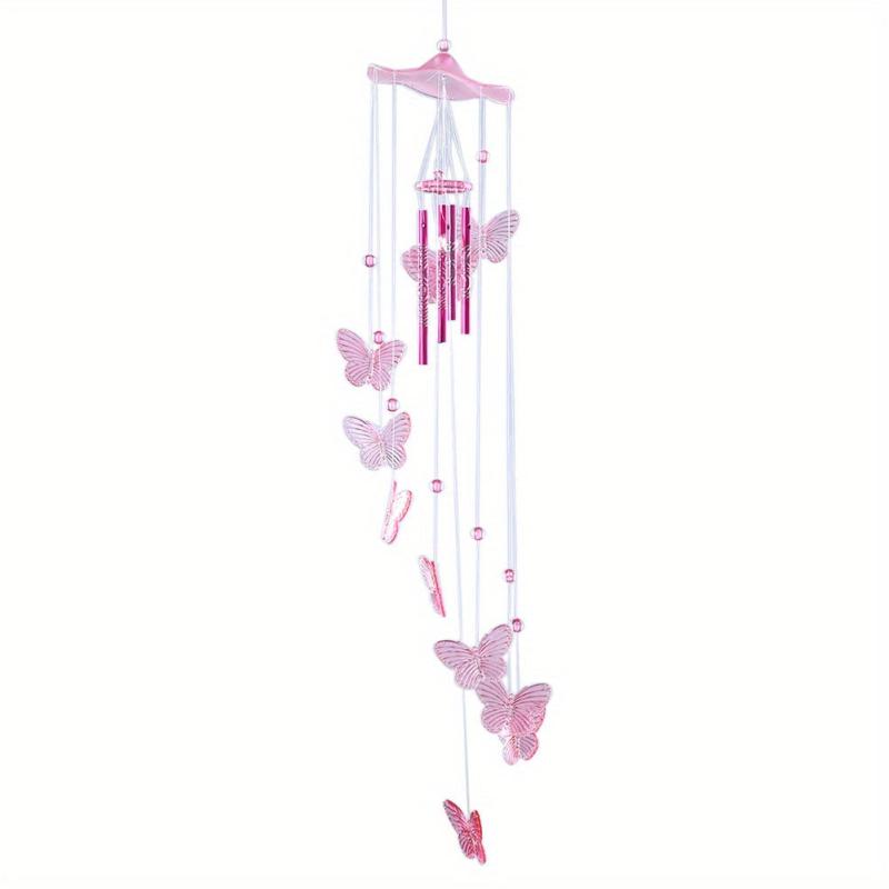 Butterfly Bell Wind Chime for Outdoor Decor