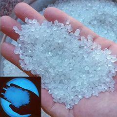 2000pcs Luminous Sand Wishing Star Bottle Fluorescent Landscaping Aquarium Set