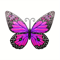 3D Metal Butterfly Wall Decor 16 cm Home Garden Bedroom Wedding Party Decor