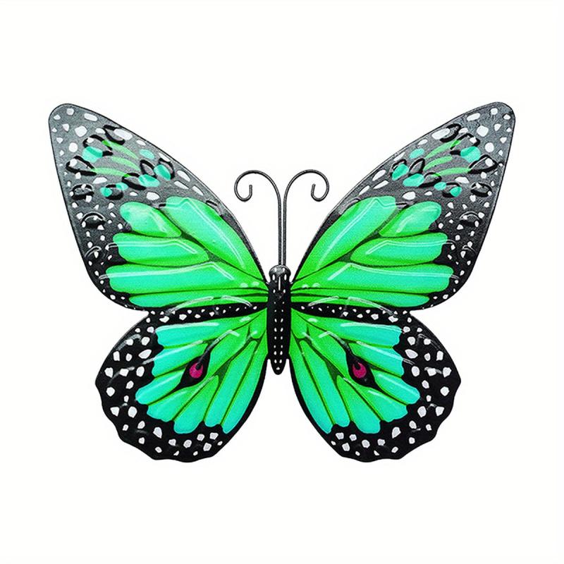 3D Metal Butterfly Wall Decor 16 cm Home Garden Bedroom Wedding Party Decor