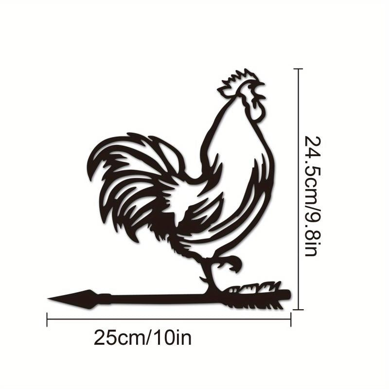 Metal Animal Silhouette Stakes for Garden Whimsy