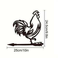 Metal Animal Silhouette Stakes for Garden Whimsy