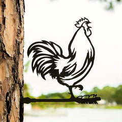 Metal Animal Silhouette Stakes for Garden Whimsy