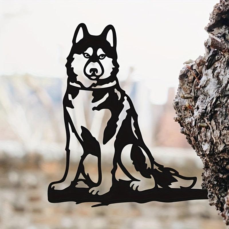 Metal Animal Silhouette Stakes for Garden Whimsy
