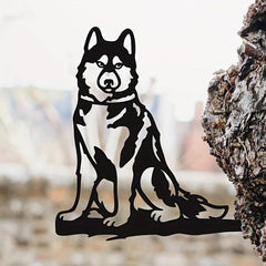 Metal Animal Silhouette Stakes for Garden Whimsy