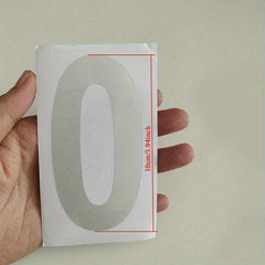 Reflective Address Numbers 0-9 Stickers Waterproof for Mailboxes Windows Sign