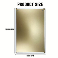 Dachshund Dog Company Bathroom Metal Sign