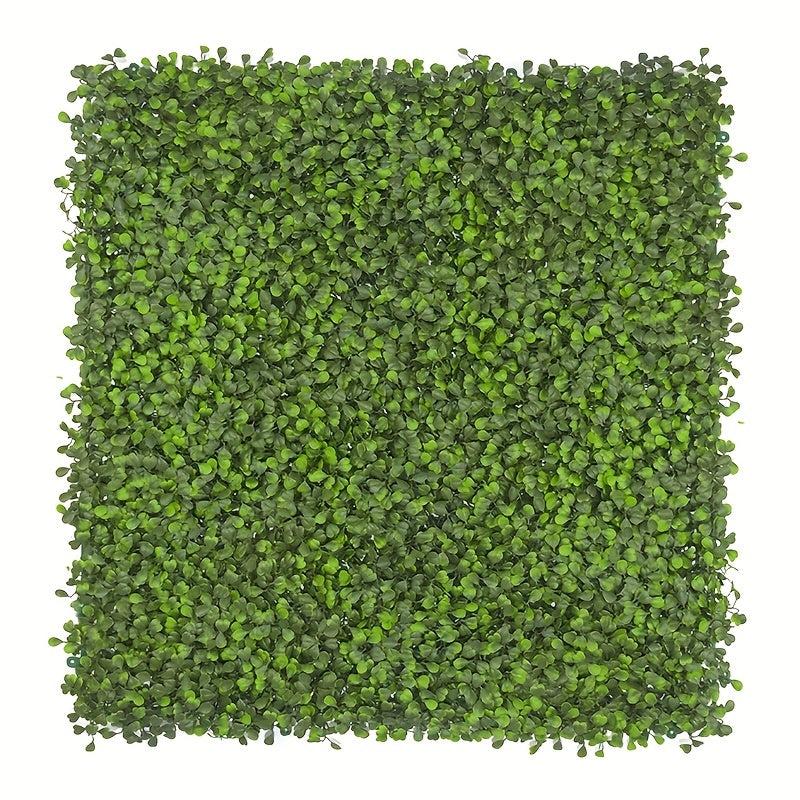 Artif. Boxwood Topiary Hedge Plant Panel Outdoor Patio UV Protected Greenery