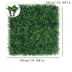 Artif. Boxwood Topiary Hedge Plant Panel Outdoor Patio UV Protected Greenery