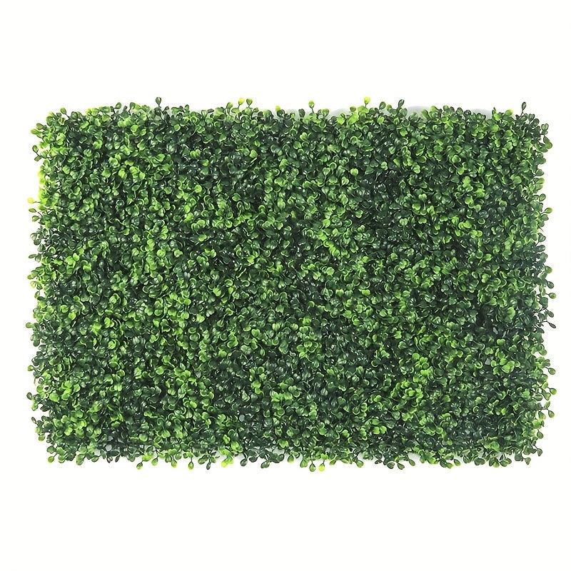Artif. Boxwood Topiary Hedge Plant Panel Outdoor Patio UV Protected Greenery