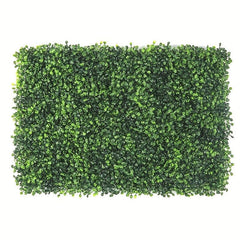 Artif. Boxwood Topiary Hedge Plant Panel Outdoor Patio UV Protected Greenery