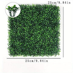 Artif. Boxwood Topiary Hedge Plant Panel Outdoor Patio UV Protected Greenery